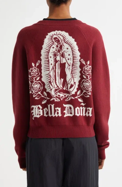 Bella Dona Bella Doña Virgencita Cotton Cardigan