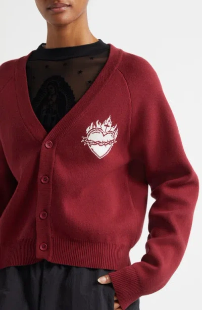 Bella Dona Bella Doña Virgencita Cotton Cardigan