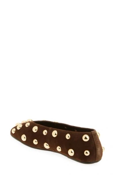 Jeffrey Campbell Fathom Studded Ballet Flat