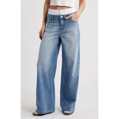 Ptcl High Waist Wide Leg Jeans