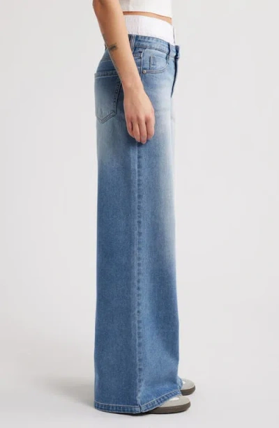 Ptcl High Waist Wide Leg Jeans