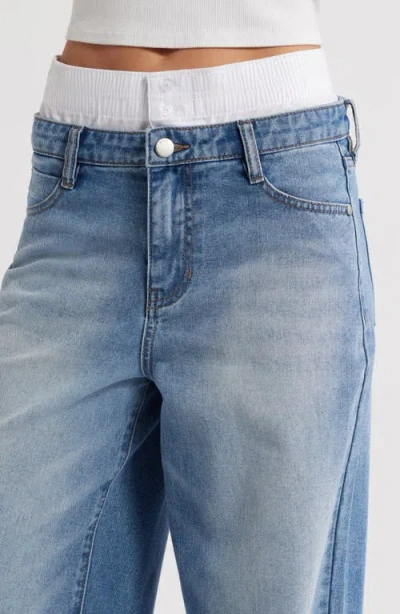 Ptcl High Waist Wide Leg Jeans
