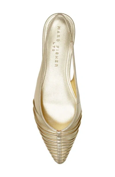 Marc Fisher Ltd Dalatee Slingback Pointed Toe Flat