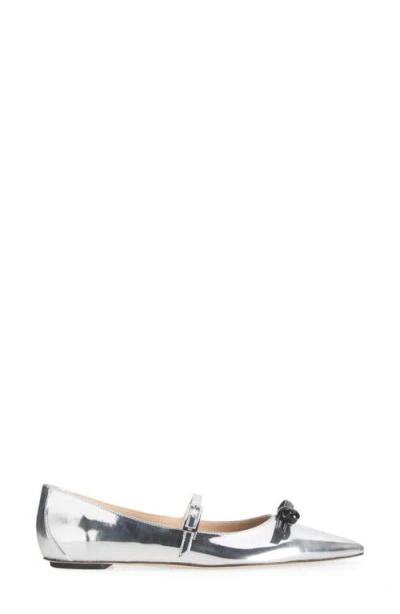 Stuart Weitzman Felicity Bow Mary Jane Flat