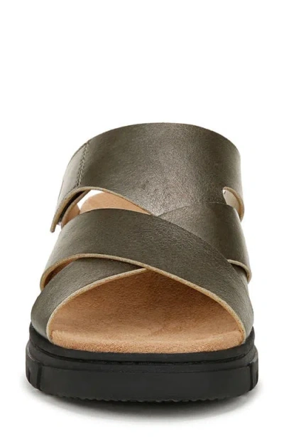 Vionic Uptown Sunset Slide Sandal In Gray