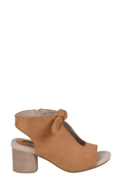 Gc Shoes Kimora Bow Block Heel Bootie