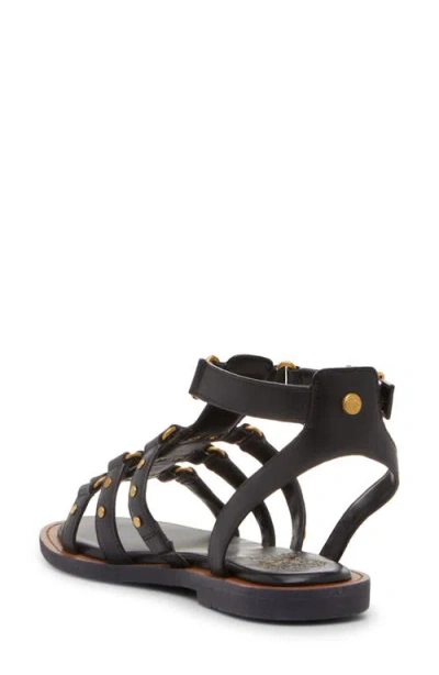 Vince Camuto Women's Claira Studded Gladiator Sandals In Black