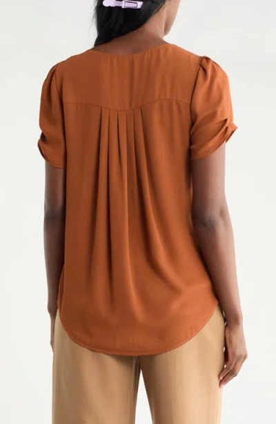 Dr2 By Daniel Rainn Daniel Rainn Pinch Sleeve Blouse