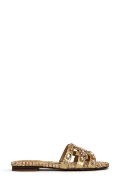 Sam Edelman Bay Slide Sandal Washed Marigold Leather