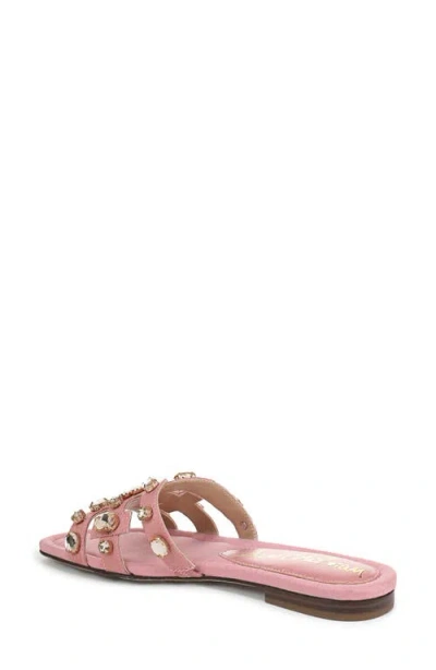 Sam Edelman Bay Slide Sandal Modern Pink Lizzard