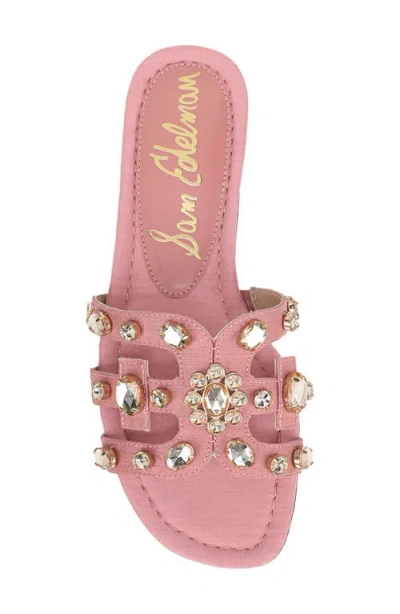 Sam Edelman Bay Slide Sandal Modern Pink Lizzard
