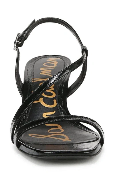 Sam Edelman Prance Strappy Heel Black Leather