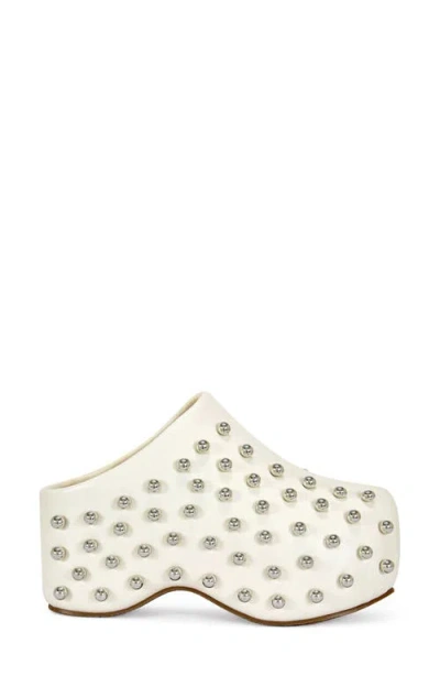 Azalea Wang Romesco Studded Platform Clog