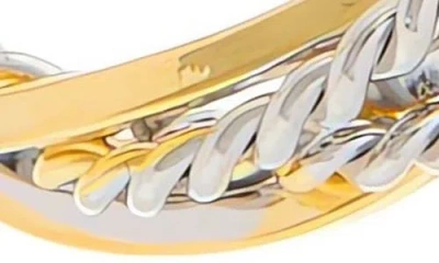 Juvell Two-tone Hoop Earrings