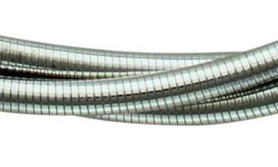 Olivia Welles Twist Tube Chain Necklace