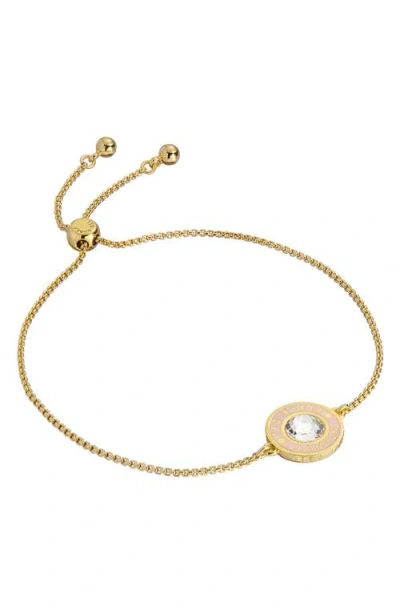 Ted Baker Cherla Crystal Button Adjustable Bracelet