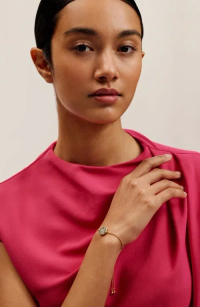 Ted Baker Monelle Monogram Button Pendant Bracelet