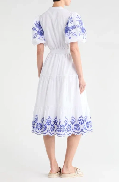 Love By Design Long Beach Embroidered Shirtdress