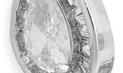 Nordstrom Rack Cz Dangle Hoop Earrings