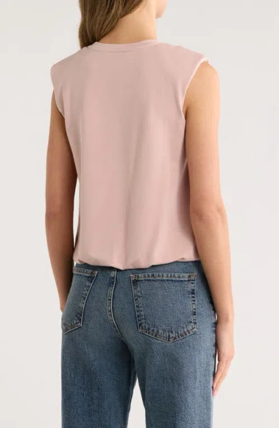 Dr2 By Daniel Rainn Bubble Hem Muscle Tank