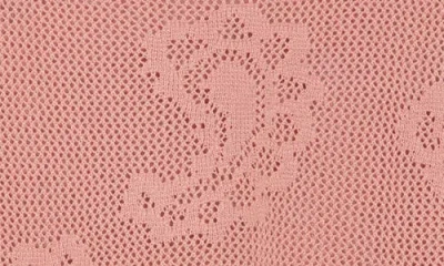 Dr2 By Daniel Rainn Paisley Open Stitch Sweater Tank