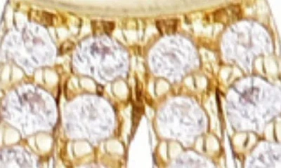 Adornia Cubic Zirconia Multi Row Huggie Hoop Earrings