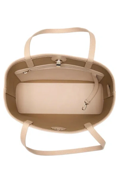 Longchamp Cavalcade Medium Leather Tote