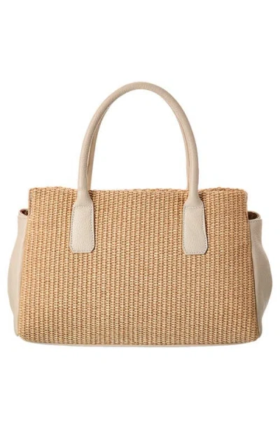 Persaman New York Lyra Straw Tote Bag