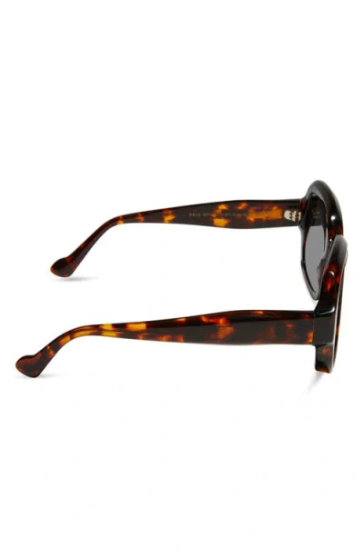 Diff 52mm Gisele Polarized Round Sunglasses