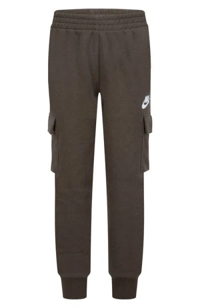 Nike Kids' Fleece Joggers In Brown