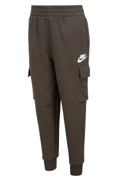 Nike Kids' Fleece Joggers In Brown