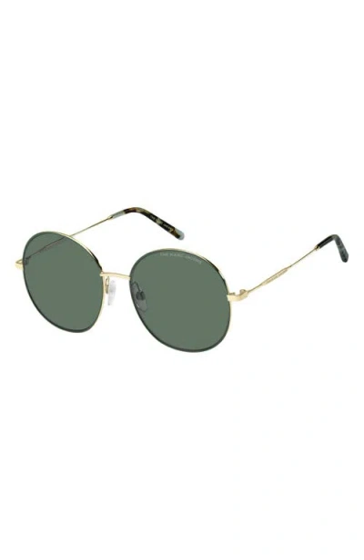 Marc Jacobs 56mm Gradient Round Sunglasses