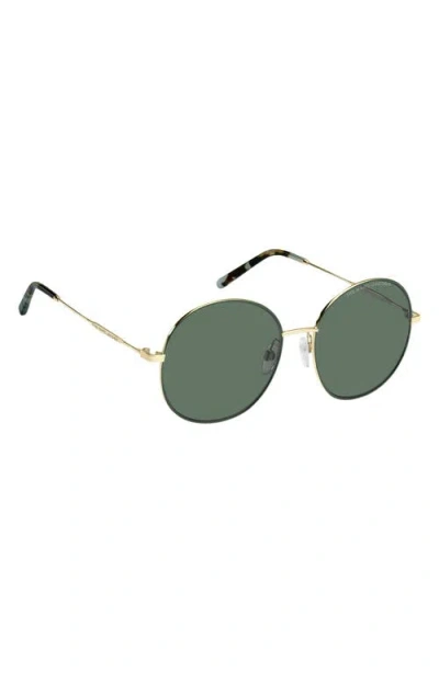 Marc Jacobs 56mm Gradient Round Sunglasses