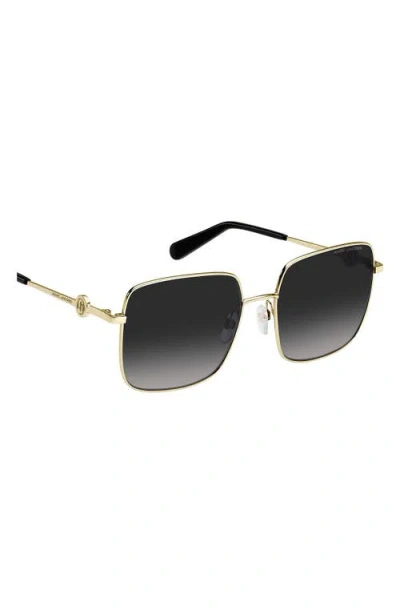 Marc Jacobs 58mm Gradient Square Sunglasses