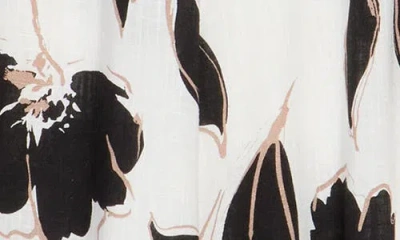 Renee C Floral Print Wide Leg Pants