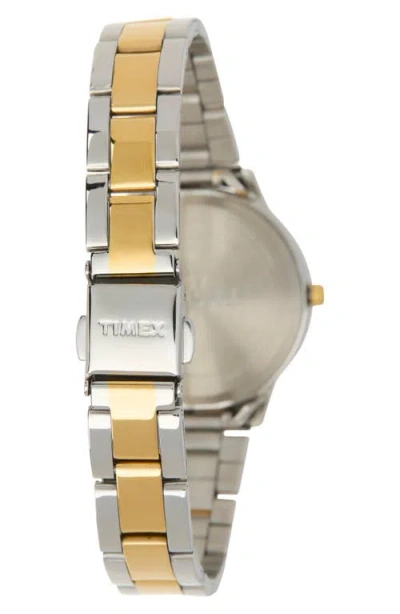 Timex ® Two-tone Bracelet Watch, 32mm