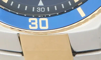 Timex ® Solar Two-tone Bracelet Watch, 43mm