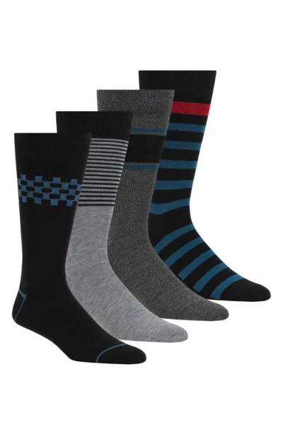 Scotch & Soda 4-pack Assorted Crew Socks In Multi