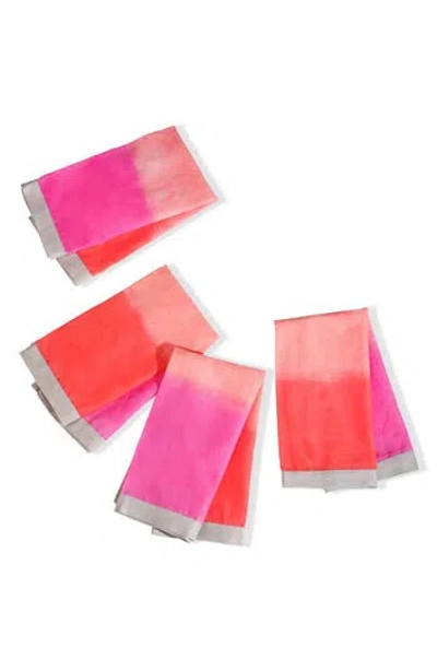 Tiramisu 4-pack Tropical Sunrise Napkins