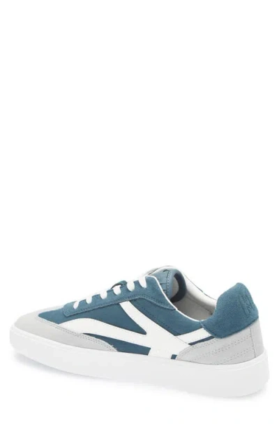 Karl Lagerfeld Paris Suede Side-k Sneaker In Blue