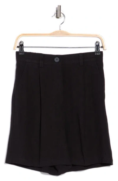 Asos Design Tall Dad Shorts In Black