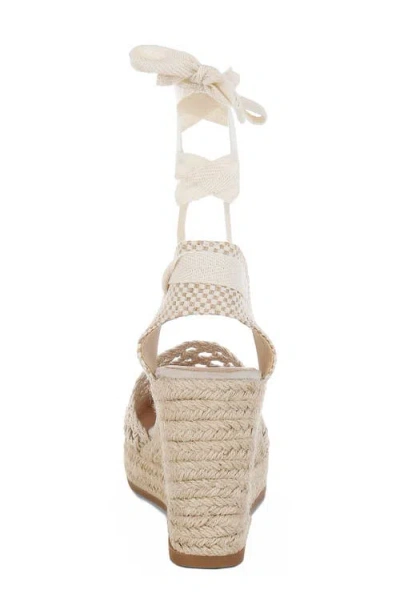 London Rag Sea Breeze Espadrille Platform Wedge Pump