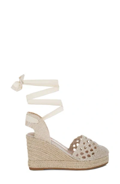 London Rag Sea Breeze Espadrille Platform Wedge Pump