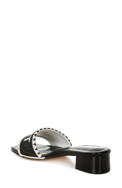 London Rag Lumina Beaded Sandal In Black