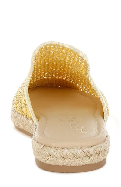 London Rag Nongai Raffia Espadrille Mule