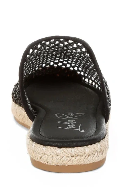 London Rag Nongai Raffia Espadrille Mule