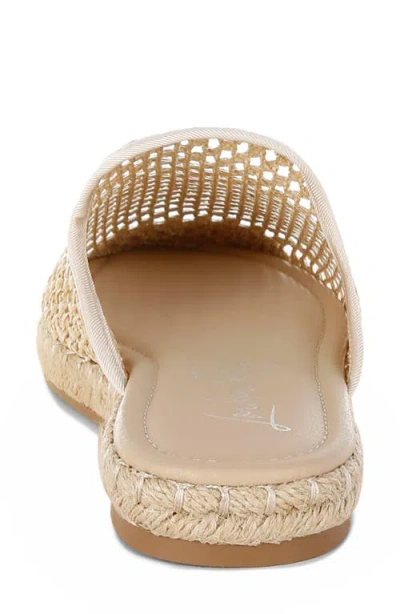 London Rag Nongai Raffia Espadrille Mule