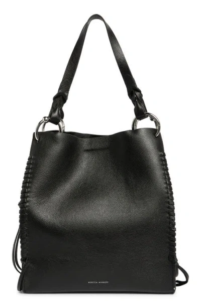 Rebecca Minkoff Boheme Pebbled Leather Bucket Bag