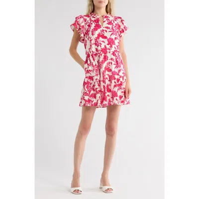 Wishlist Tiered Short Sleeve Dress