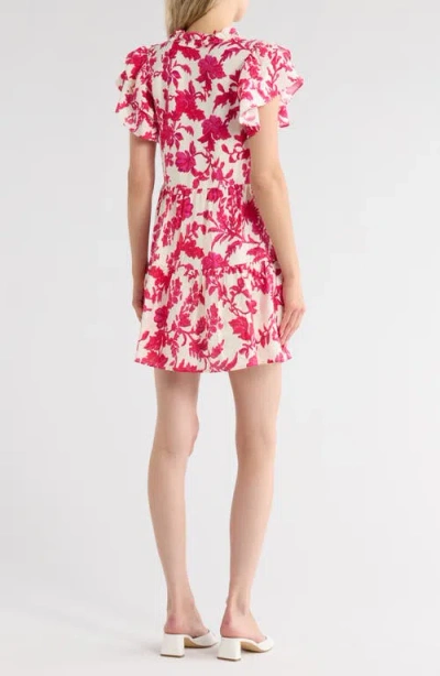 Wishlist Tiered Short Sleeve Dress